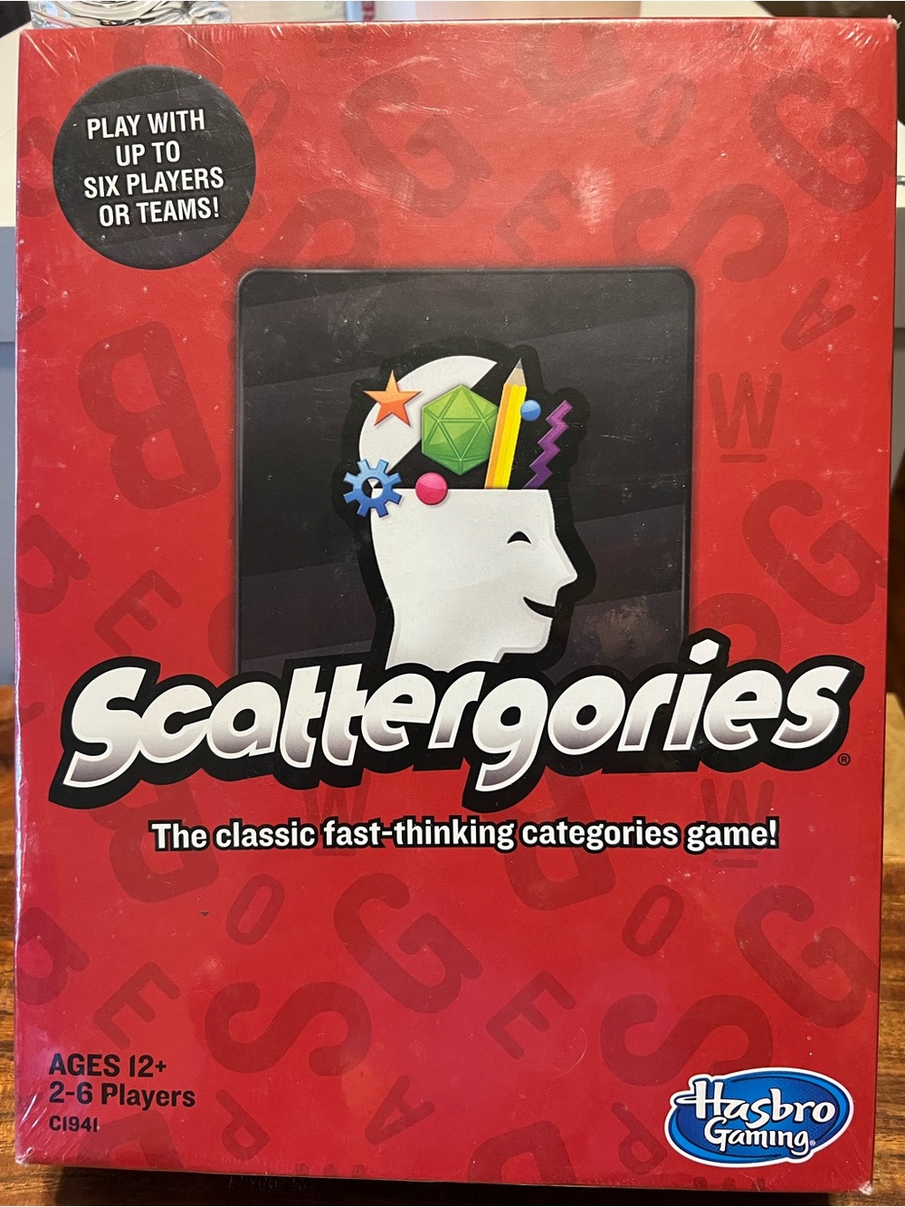 NEW Sealed Scattergories Hasbro Classic Family Party Board Game 2-6 Players